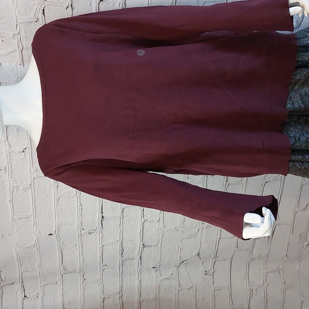 Purple Lane Bryant Widneck Plum Bell Sleeve Sweater NWT 18/20 2X - Picture 3 of 8
